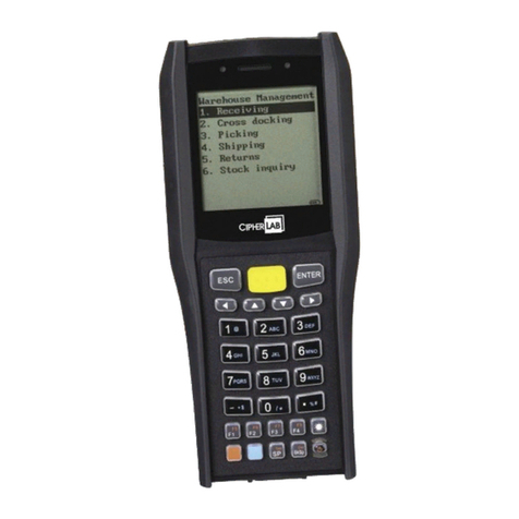 CipherLab 8400 GPRS Cradle Reference manual