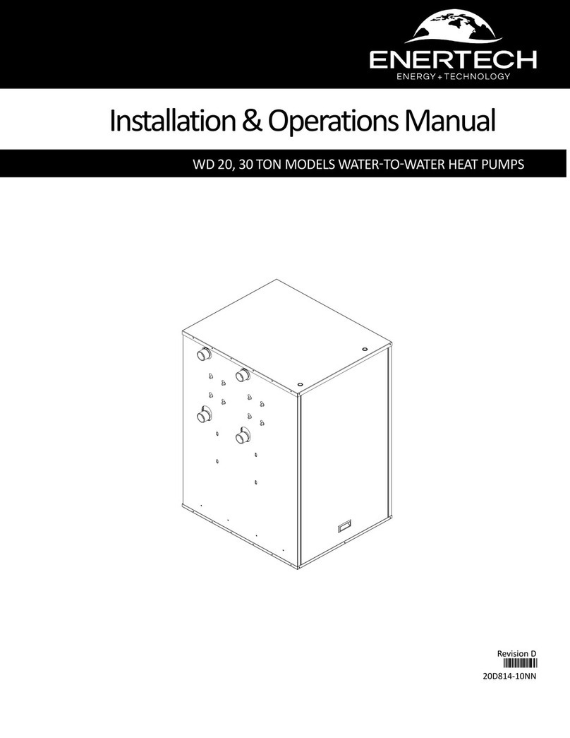 Enertech WD240 Installation & operation manual