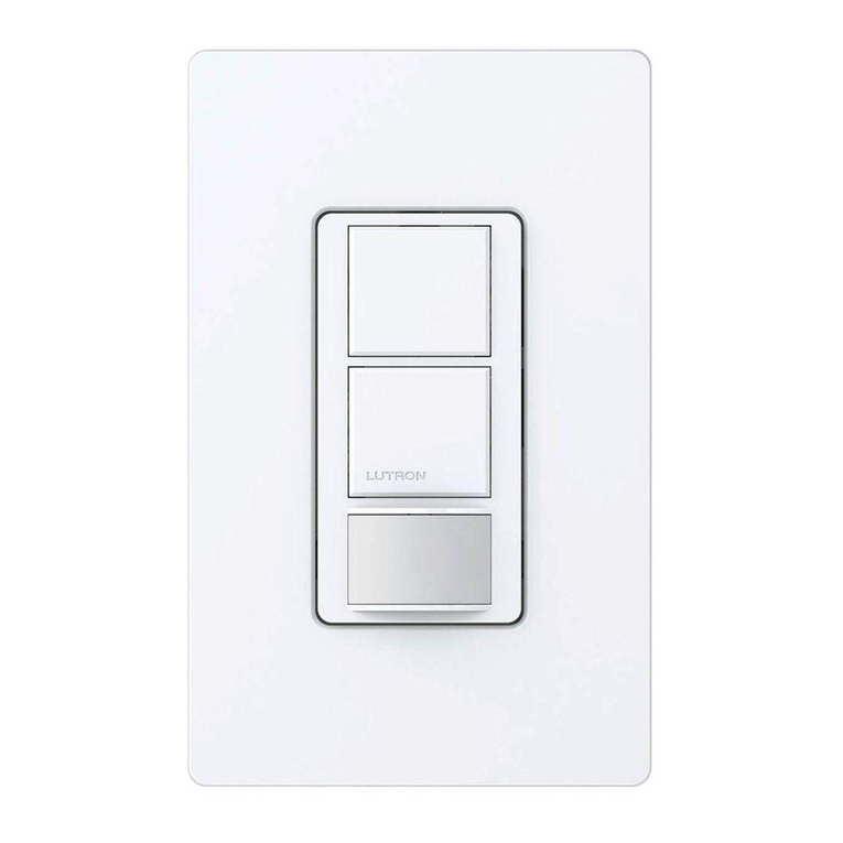 Lutron Electronics Maestro MS-OPS6-DDV User manual Lutron Electronics Maestro MS-OPS6-DDV User manual
