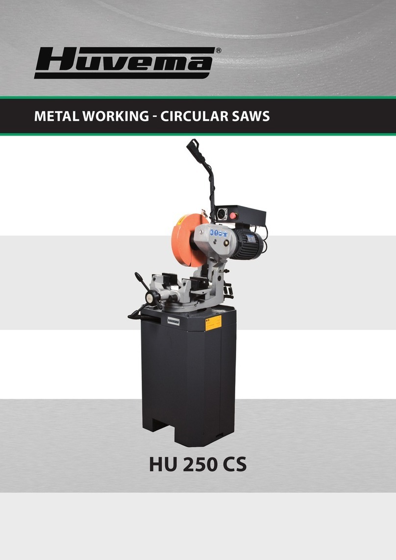 Huvema HU 250 CS manual