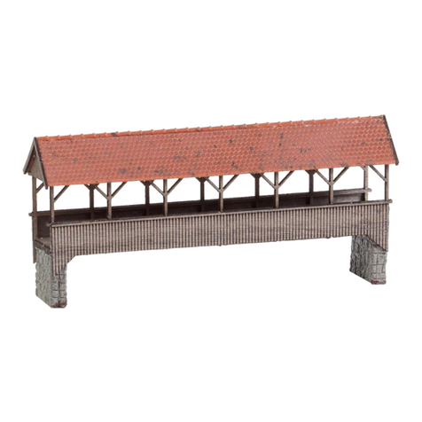 Faller ROOFED PEDESTRIAN BRIDGE User manual
