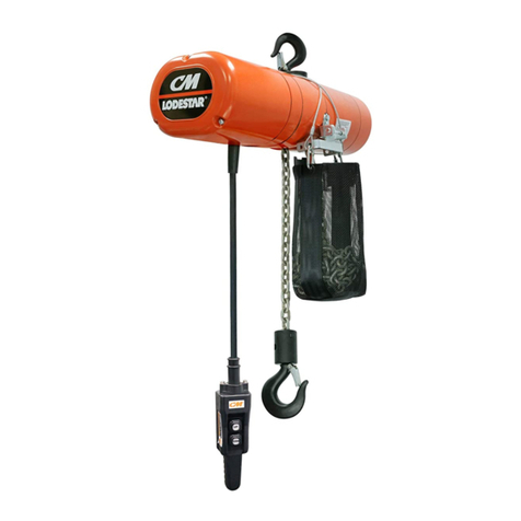 Columbus McKinnon CM LODESTAR A-H User manual