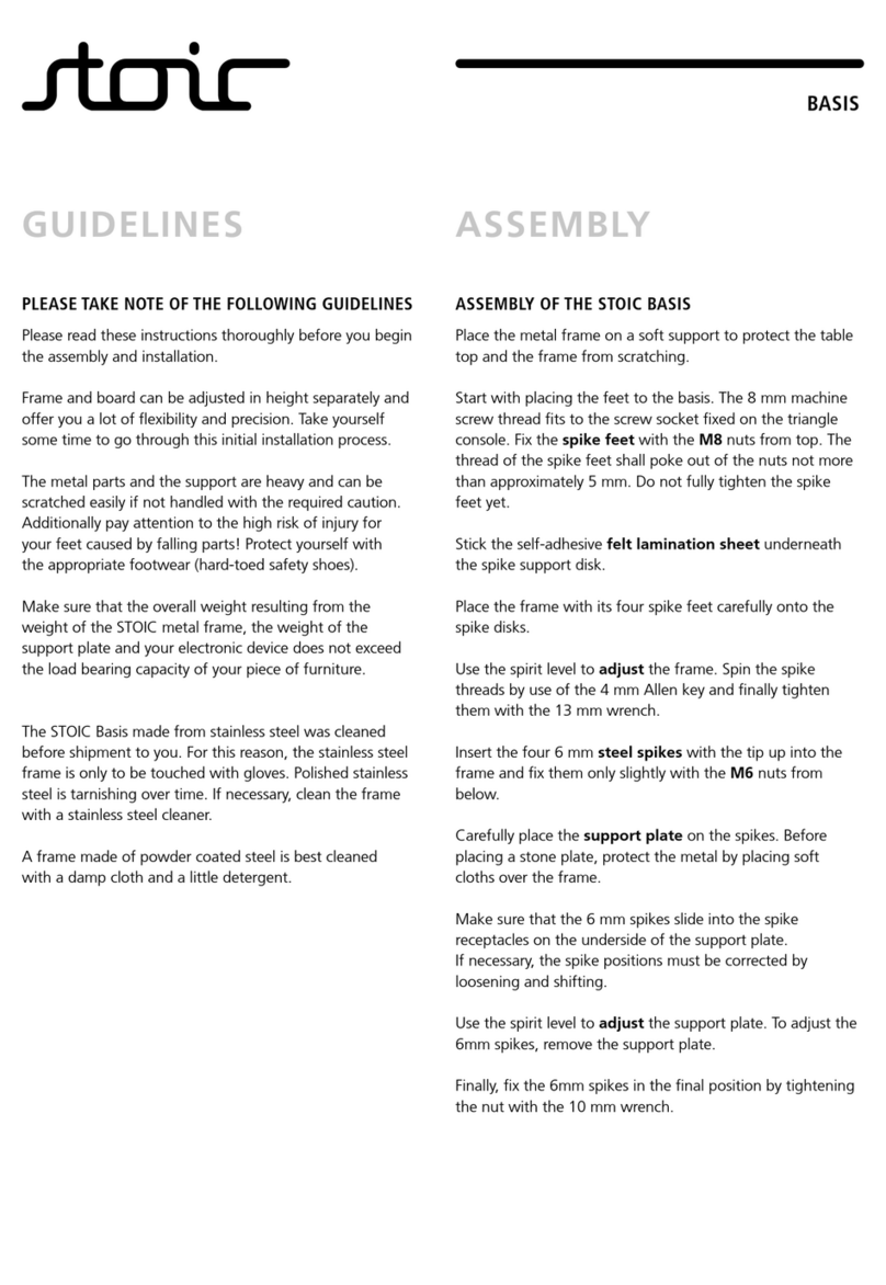 RALPH RIEDL HIGHSTANDART STOIC BASIS manual