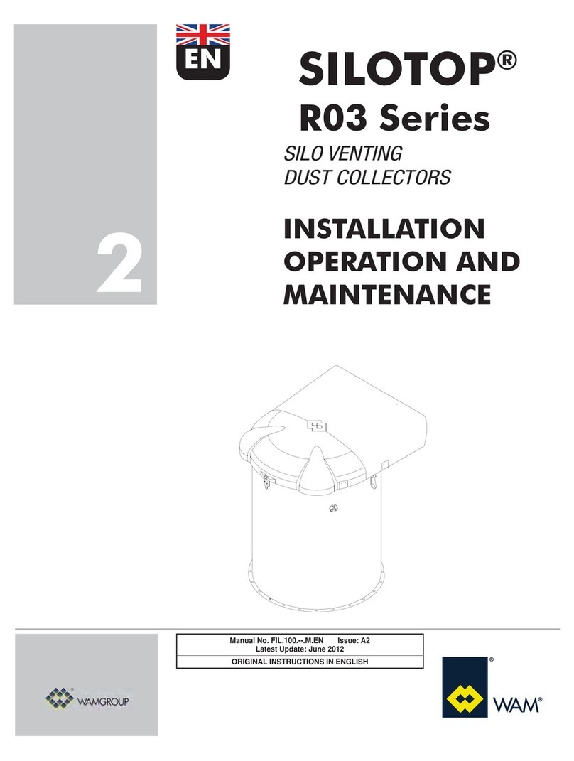 WAMGROUP SILOTOP R03 Series Installation, operation and maintenance