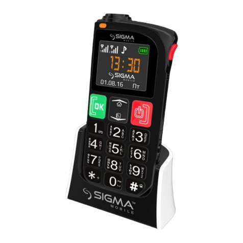 Sigma mobile Comfort 50 Light User manual