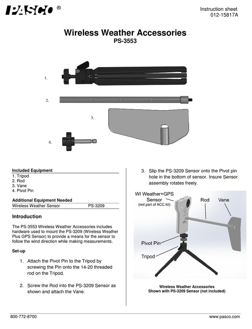 PASCO PS-3553 instruction sheet