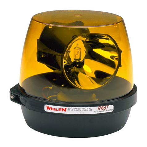 Whelen Engineering Company RB6 Series installation guide Whelen Engineering Company RB6 Series installation guide
