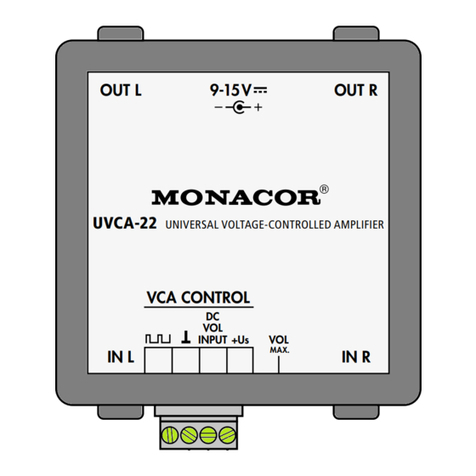 Monacor UVCA-22 quick guide