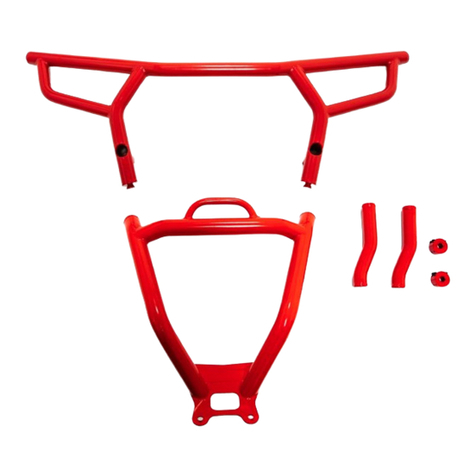 SuperATV RBG-P-RZRXPTS User manual