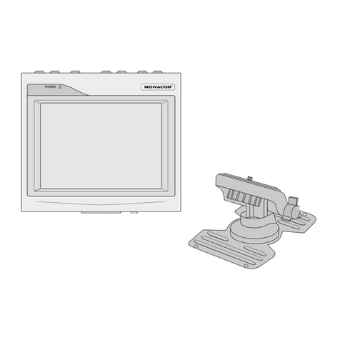 Monacor TVLCD-568COL User manual