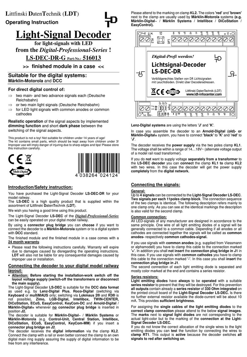 LDT Digital-Professional Series User manual