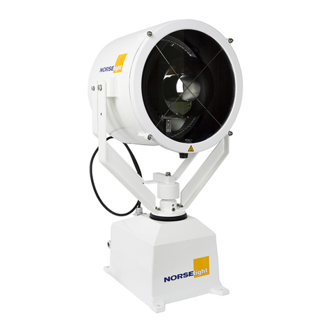 NORSELIGHT XENON R50 Series user manual