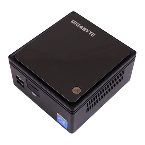 Gigabyte BRIX GB-BACE-3150 User manual