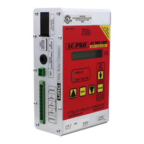 Utility Relay Company AC-PRO instructions