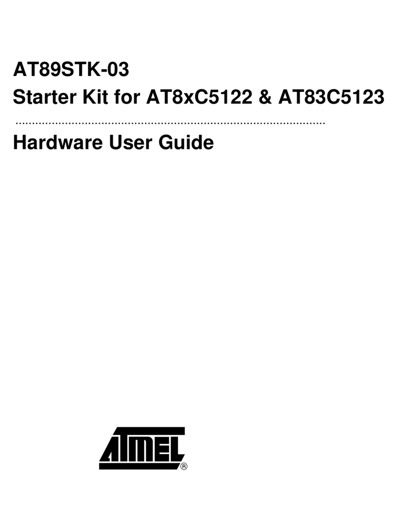 Atmel AT89STK-03 Installation manual Atmel AT89STK-03 Installation manual