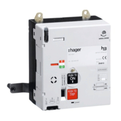 hager HXE04.H User manual