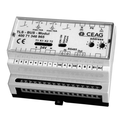 Eaton CEAG TLS-BUS-Module Service manual