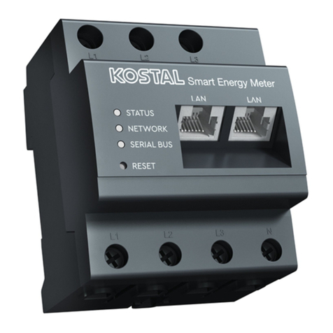 Kostal Smart Energy Meter installation instructions