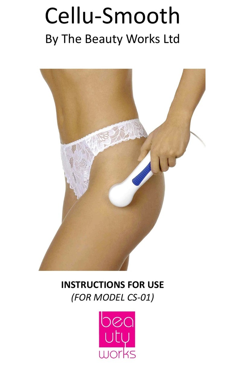 Beauty Works Cellu-Smooth Instructions for use
