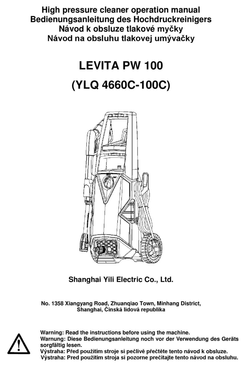 Mountfield Levita PW 100 Operation manual