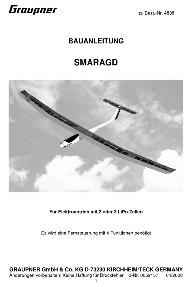 GRAUPNER Smaragd Instruction Manual GRAUPNER Smaragd Instruction Manual