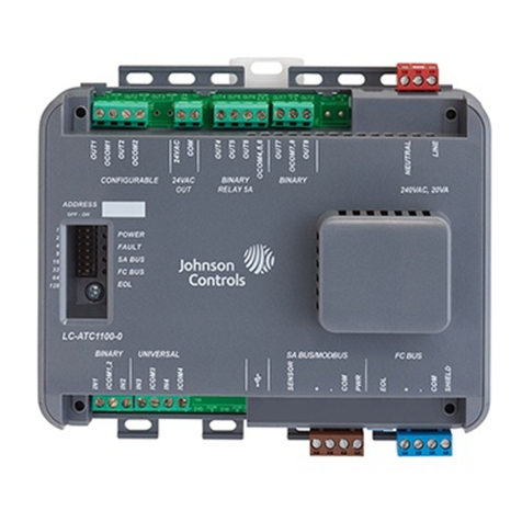 Johnson Controls ATC1510 User manual Johnson Controls ATC1510 User manual