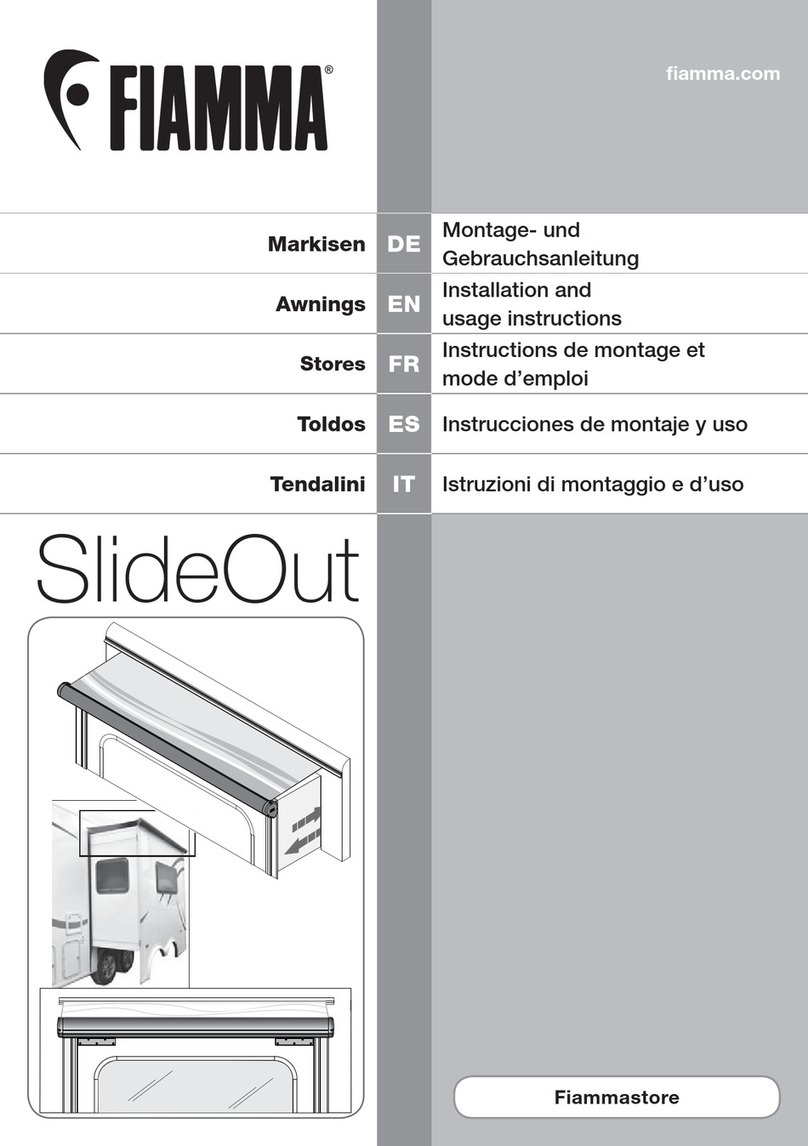 Fiamma SlideOut Setup guide