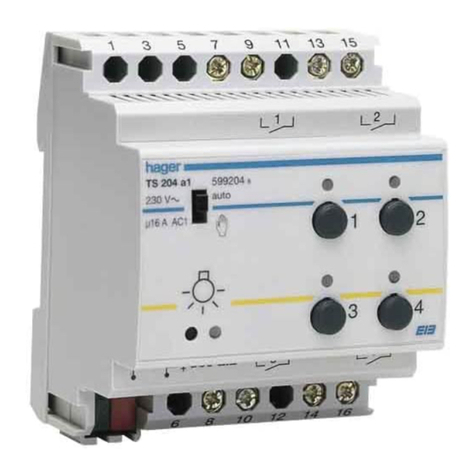 hager TS 204 User instruction