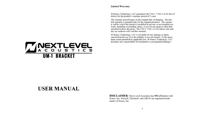 Next Level UM-1 User manual