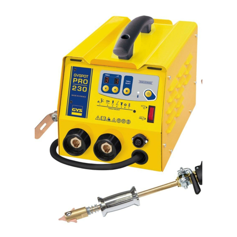 GYS GYSPOT ALU PRO FV User manual