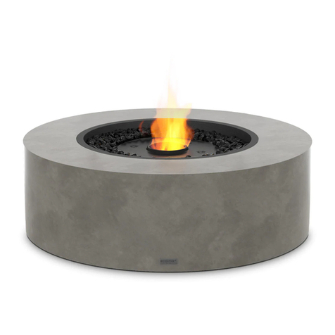 EcoSmart Fire ESF.2.O.Ark 40 Clearances & Installation Manual EcoSmart Fire ESF.2.O.Ark 40 Clearances & Installation Manual