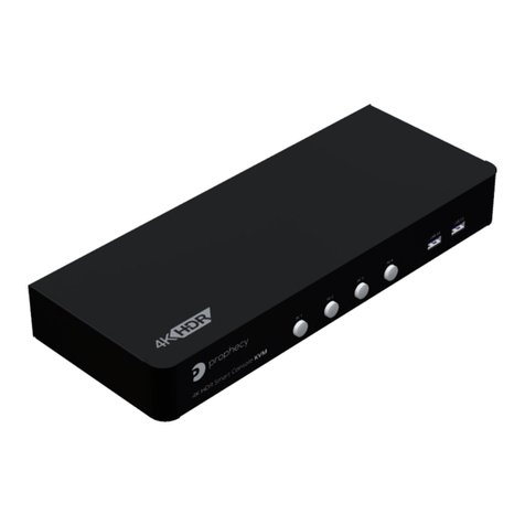 gofanco Prophecy PRO-KVMDP-4P user guide