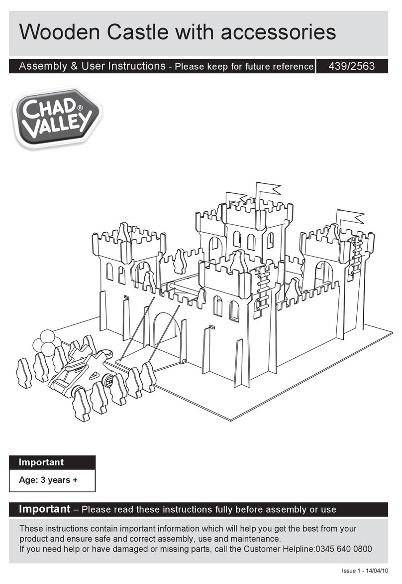 Chad Valley 439/2563 Assembly & user instructions
