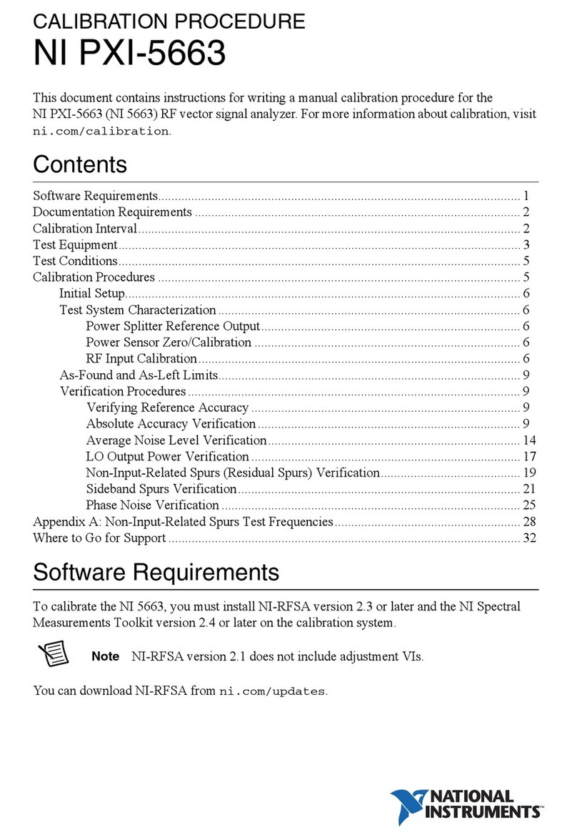 National Instruments PXI-5663 Manual National Instruments PXI-5663 Manual