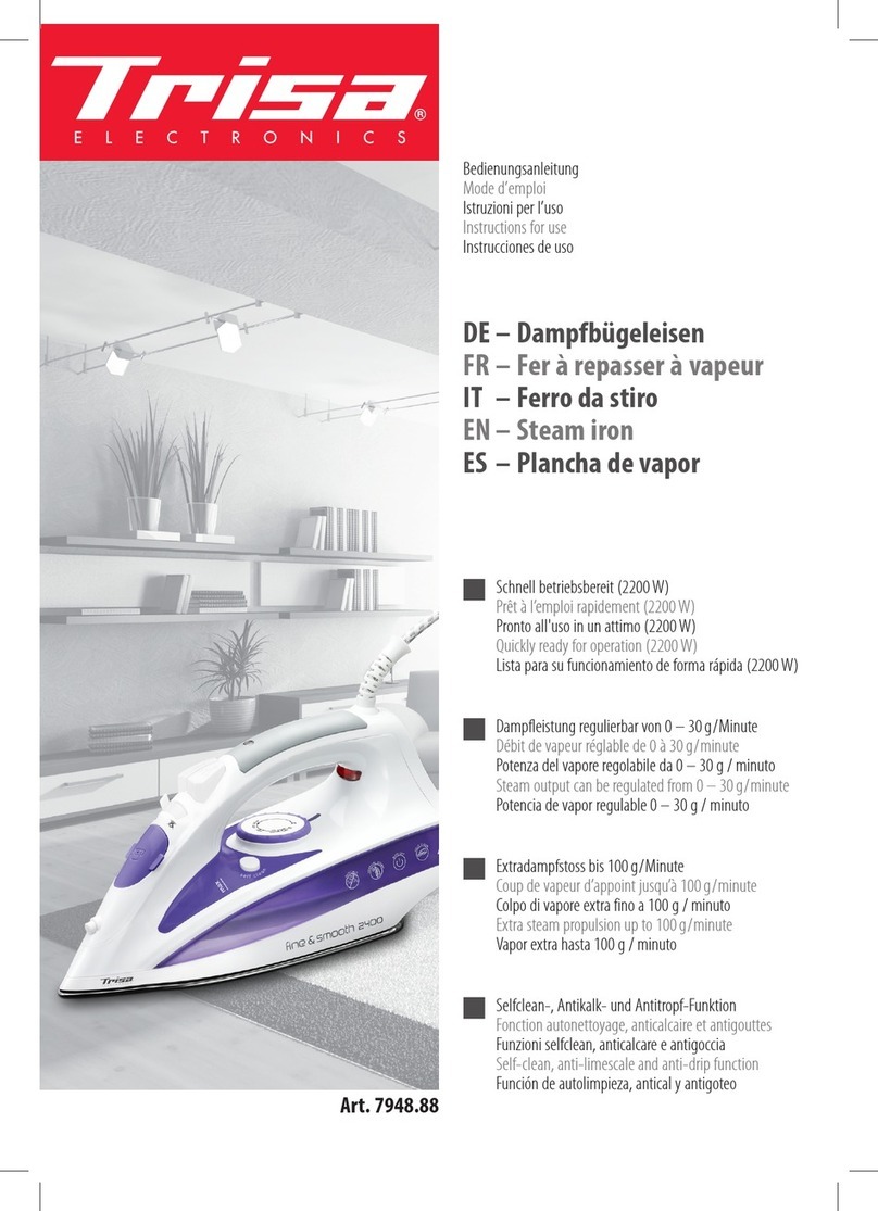 Trisa electronics Fine & Smooth 2400 Instructions for use