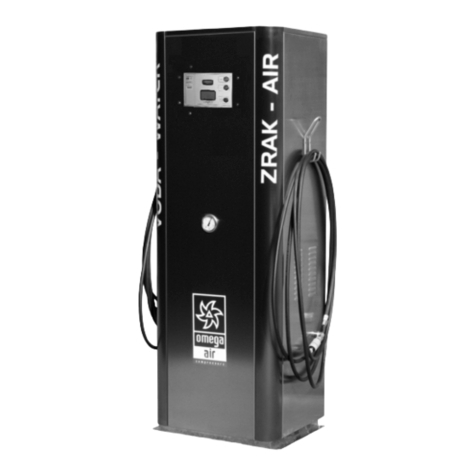 OMEGA AIR AWS Installation and operating manual