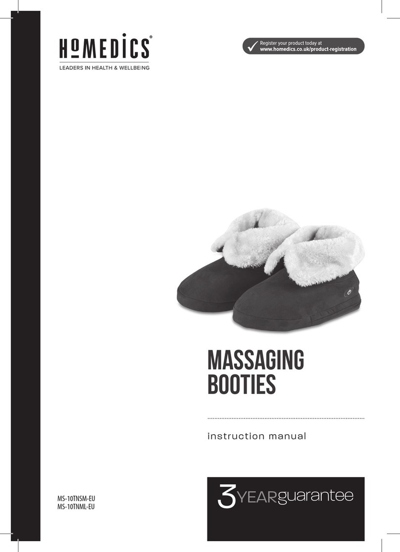 HoMedics MS-10TNSM-EU instruction manual