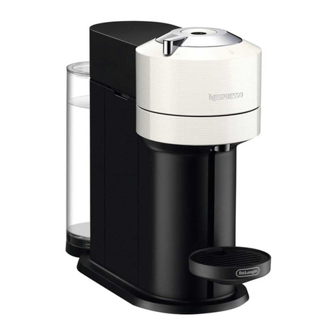 Nespresso vertuo User manual