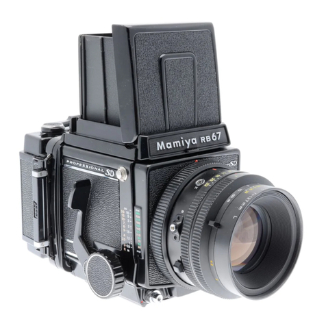 Mamiya RB67 Professional User manual