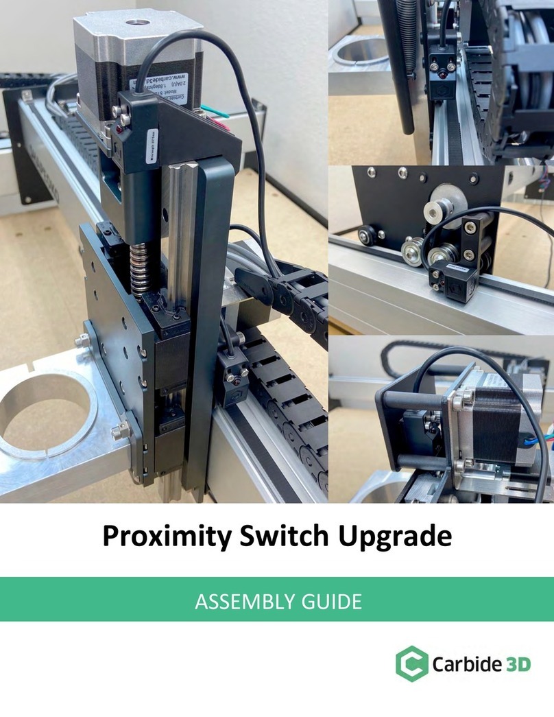 Carbide 3D Shapeoko Proximity Switch Kit Assembly guide