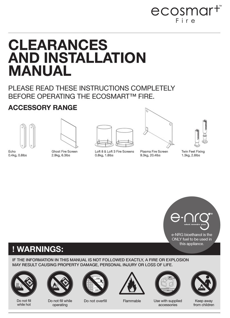 MAD EcoSmart Fire installation manual MAD EcoSmart Fire installation manual
