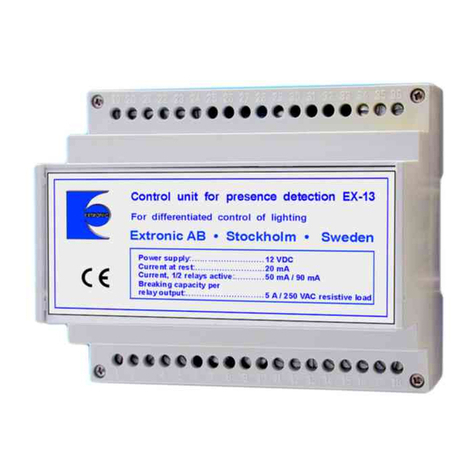 Extronic AB EX-13 manual