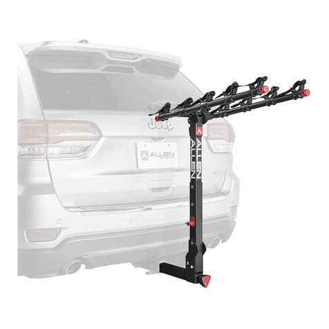 Allen Sports 850QR instructions Allen Sports 850QR instructions