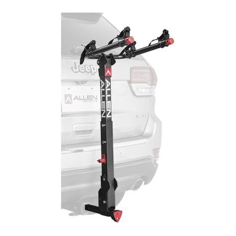 Allen Sports 820QR instructions Allen Sports 820QR instructions
