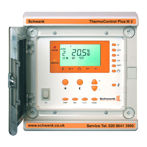 Schwank ThermoControl Plus M2 OPERATING AND INSTALLATION Manual