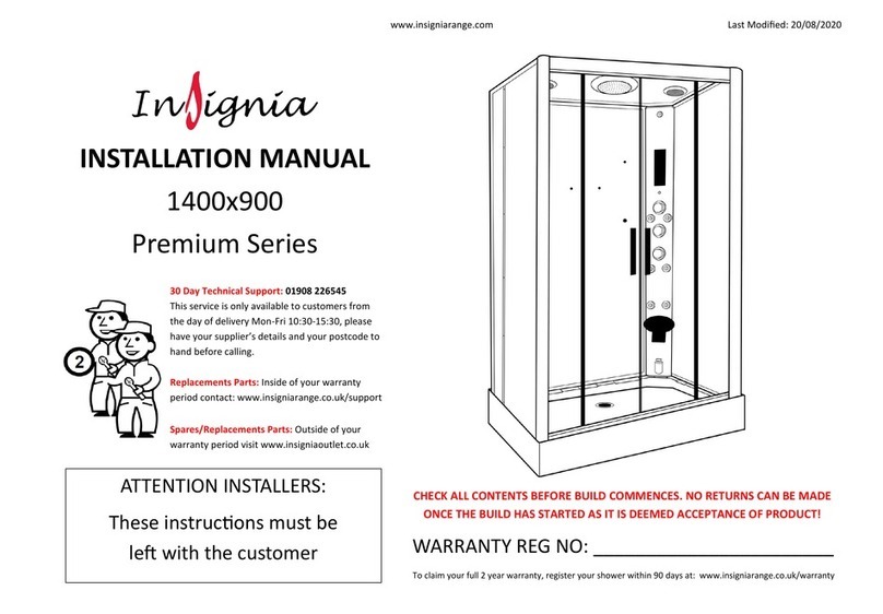 Insignia Premium Series installation manual