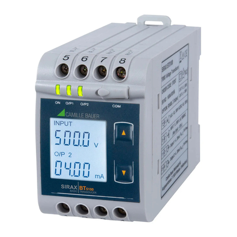 Camille Bauer SIRAX BT5100 User manual
