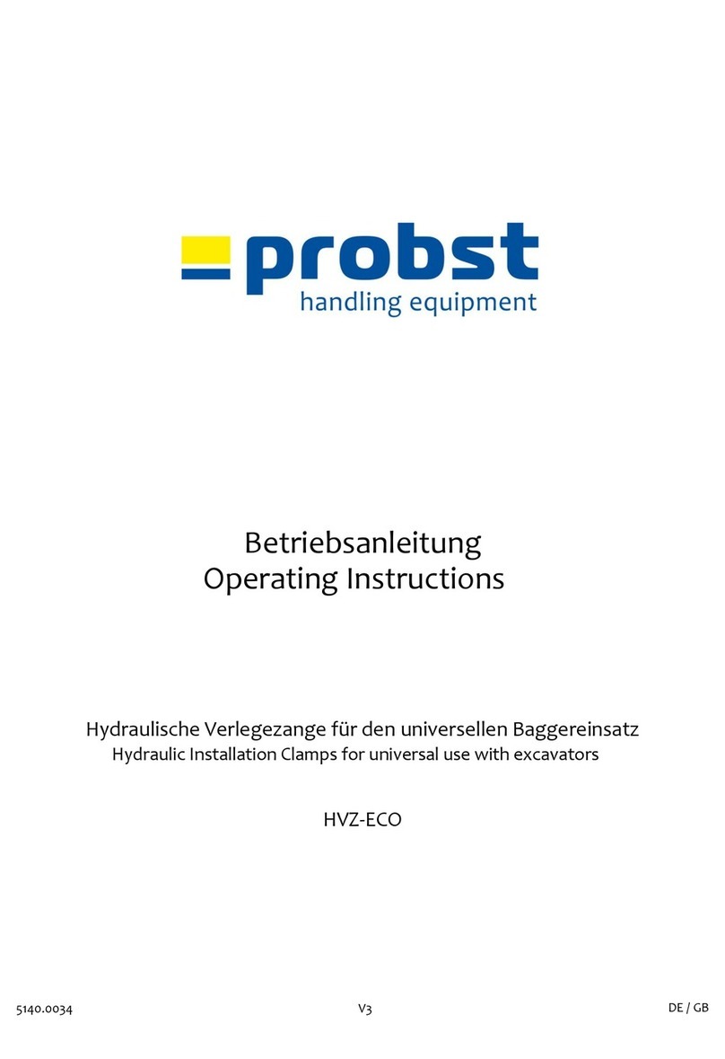 probst HVZ-ECO User manual