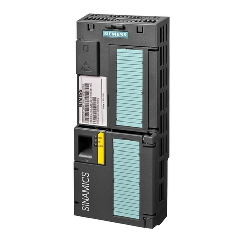 Siemens SINAMICS G120 CU240B-2 operating instructions