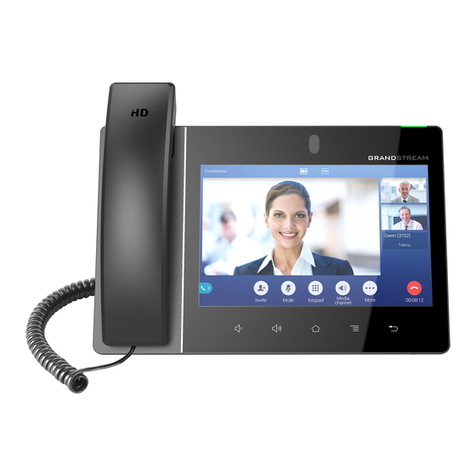 Grandstream Networks GXV33 Series User manual Grandstream Networks GXV33 Series User manual